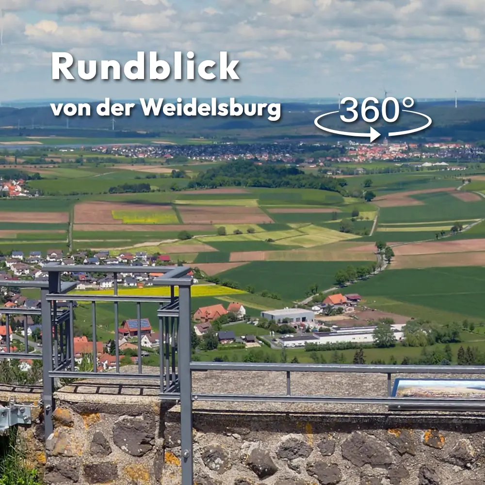 360Grad-Weidelsburg